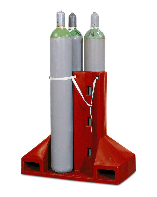 Denios Paleta Za Gasne Boce Od Polietilena 4×50 L 230 Mm