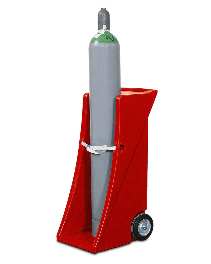 Denios Polietilenski Kolica Za Gasne Boce 1×80 Kg 320 Mm