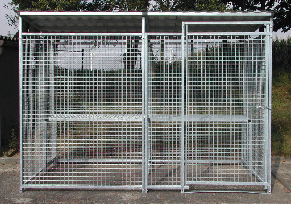 Denios Čelik Skladište za Gasne Boce 72x50l 3000x1790x2200mm Pocinkovano