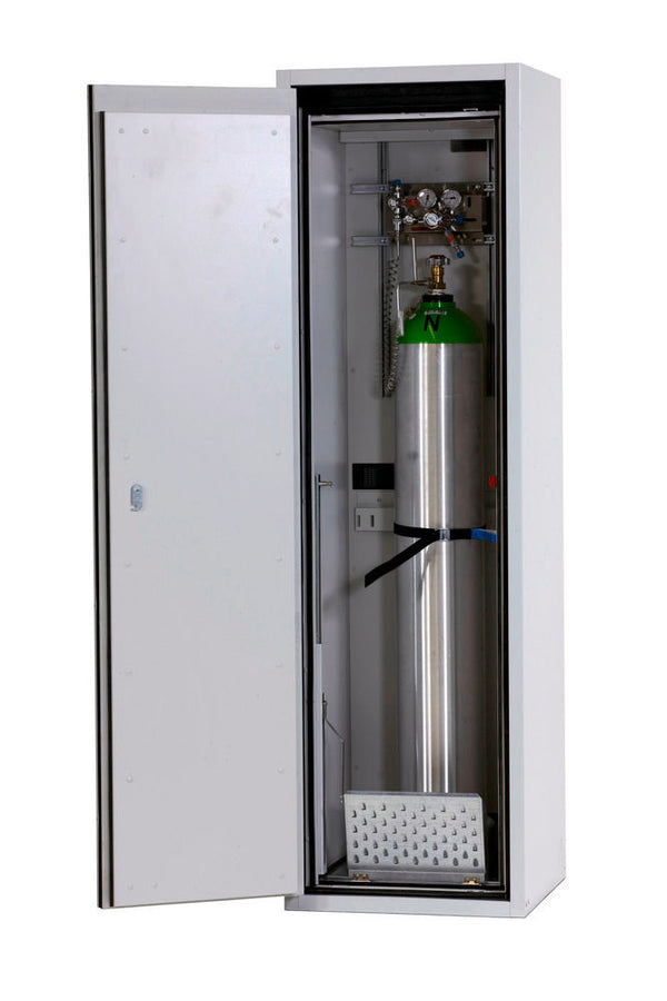 Asecos Vatrootporni Orman Za Gasne Boce G90 1x50l 598x615x2050mm Sivo/Žuti