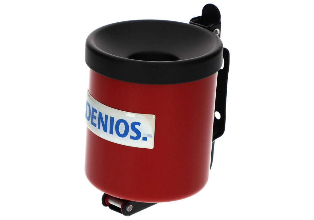 DENIOS Samogasiva zidna pepeljara 0,6 L crvena