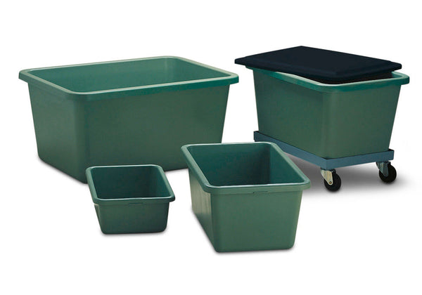 Pravougaoni Kontejner od Plastike 100 l DENIOS 137882W 595 x 855 x 290 mm Zeleni