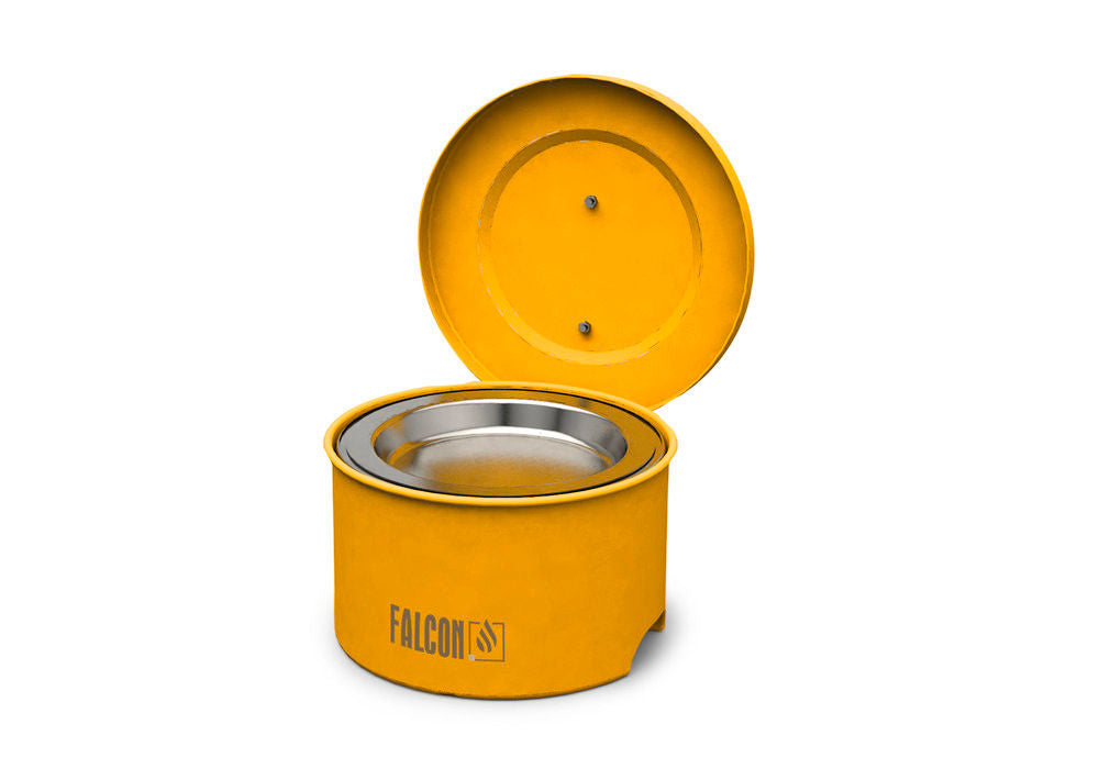 FALCON čistač sitnih delova od čelika lakiran sa potapajućim sitom 4 l 255 x 264 x 152 mm 282405W