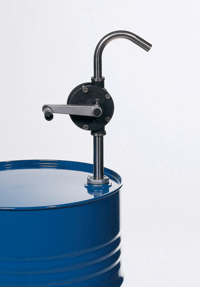 Denios Ručna Rotaciona Pumpa Od PPS Za Ulja I Hemikalije 1115 Mm 0,35 L/Hodu