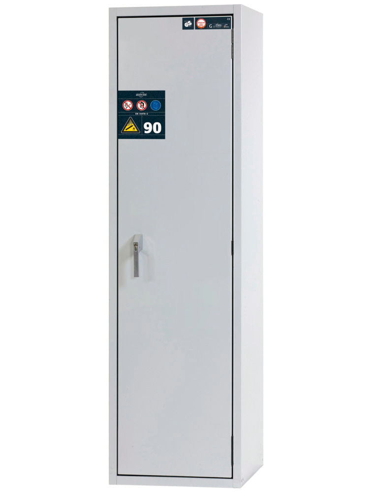 Asecos Vatrootporni Orman Za Gasne Boce G90 2x50l 598x615x2050mm Sivo/Žuti