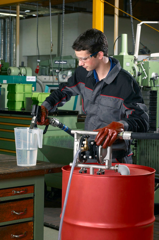 Set Za Pražnjenje Bureta Za Pneumatsku Membransku Pumpu 1/2" Od Aluminijuma/Geolast Lutz