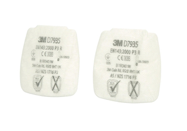 Partikelfilter 3M Secure Click D7935 P3 R za Gasfilter D8051 D8055 D8