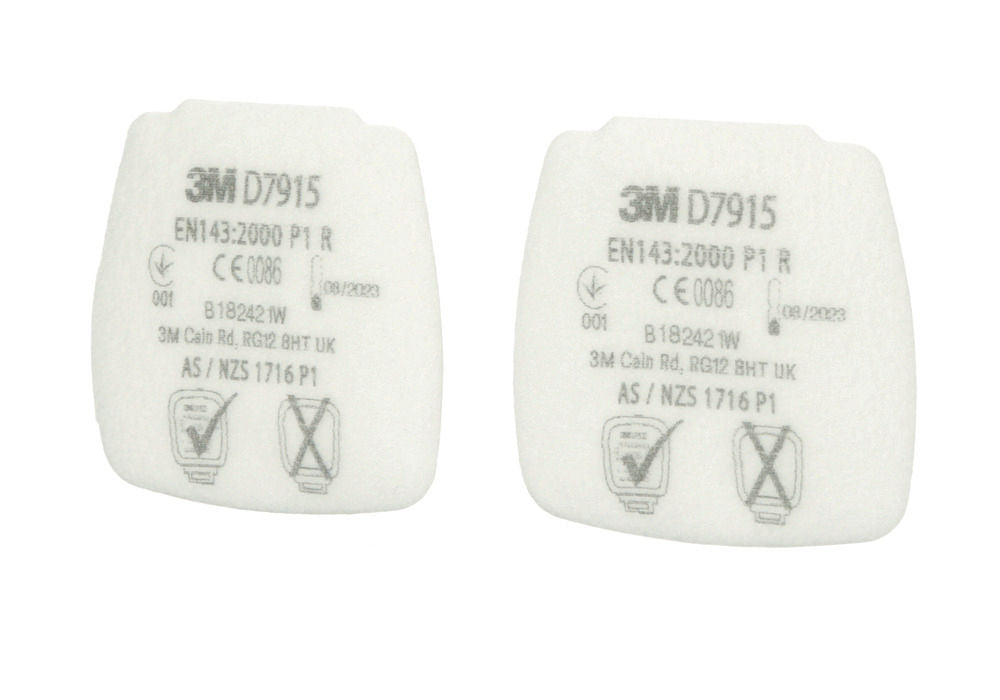 Partikelfilter 3M Secure Click D7915 P1 R za Gasfilter D8051 D8055 D8059 2 Para