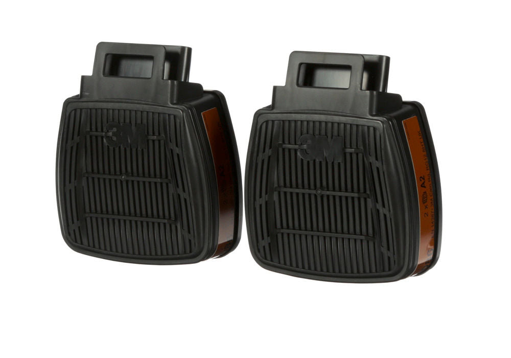 Gasfilter 3M Secure Click D8055 A2 za Polumaske Serije HF-800 1 Par
