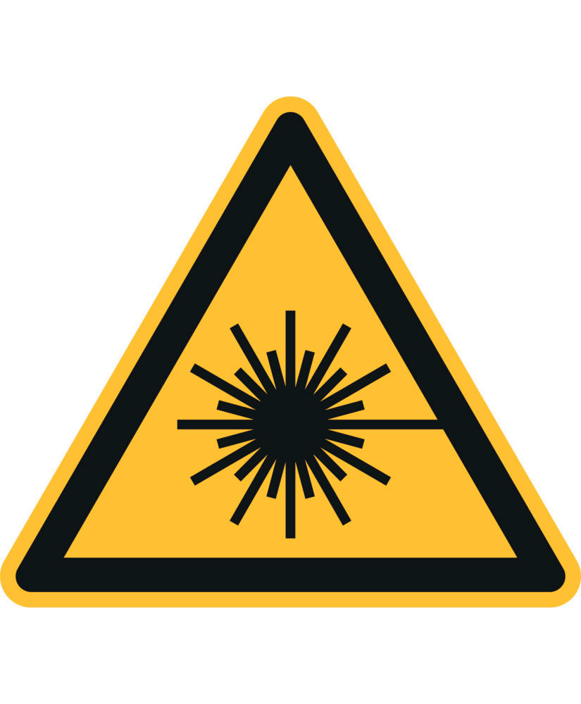 DENIOS Znak Upozorenja Upozorenje na Laserski Zrak W004 285139W