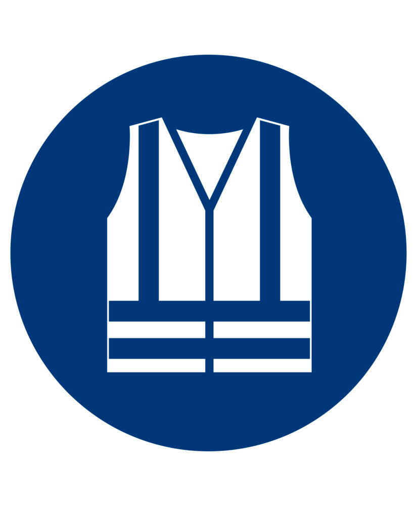 DENIOS Znak Obaveze Koristite Prsluk M015 285096W