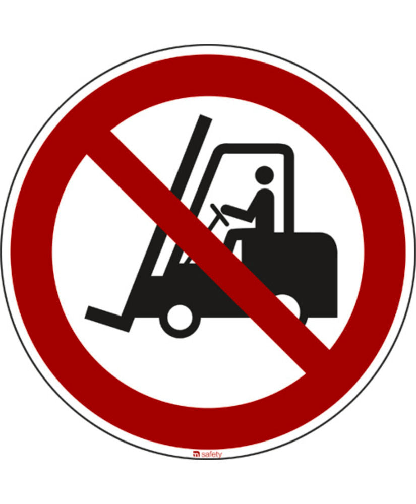 DENIOS Znak zabrane Zabranjeno za industrijska vozila P006 285119W