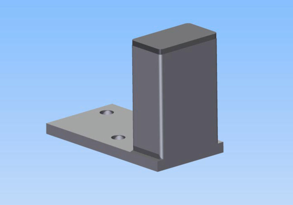 Sistem pregradnih zidova 9200 početni/završni stub ultramarin plava TTS 285237W