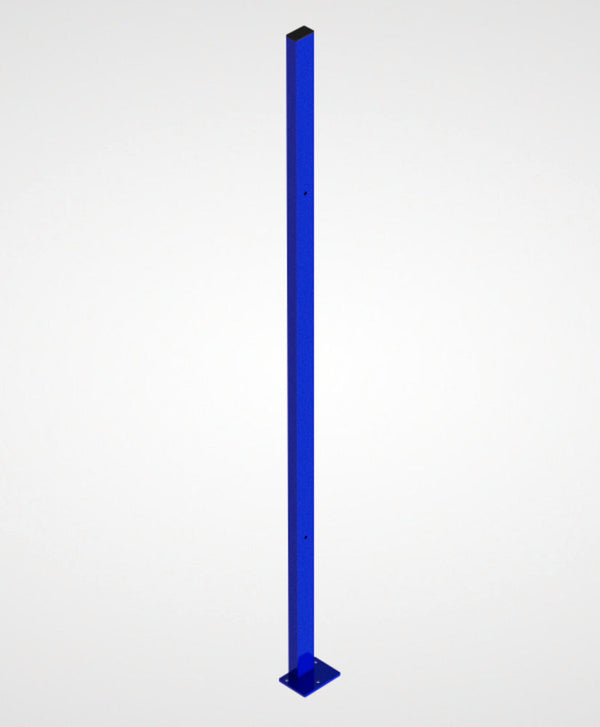 TTS Trennwandsystem 9200 srednji stub 100 x 100 x 2200 mm ultramarin plava 285238W