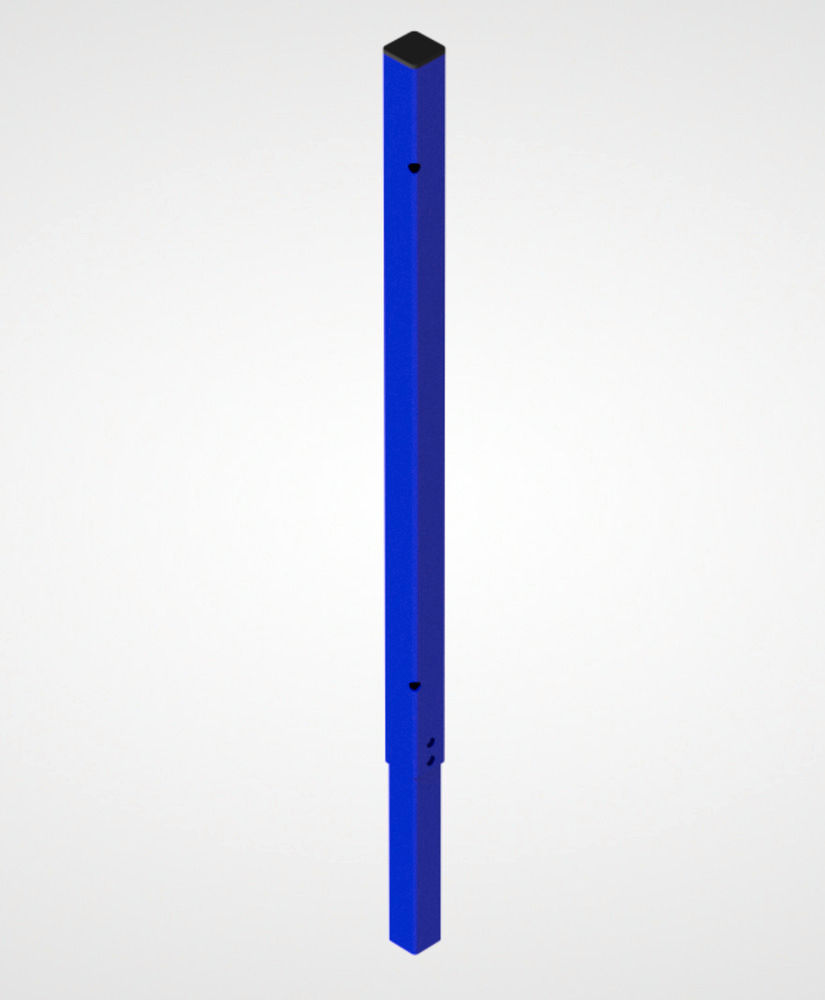 TTS Trennwandsystem 9200 ugaoni i nastavni stub 100 x 100 x 750 mm ultramarin plava 285243W