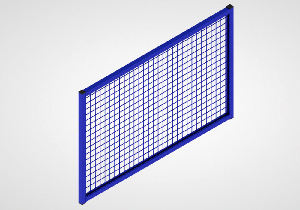 Trennwandsystem 9200 Aufsatzelement za Vrata 1200 mm Ultramarin Plava TTS 285233W