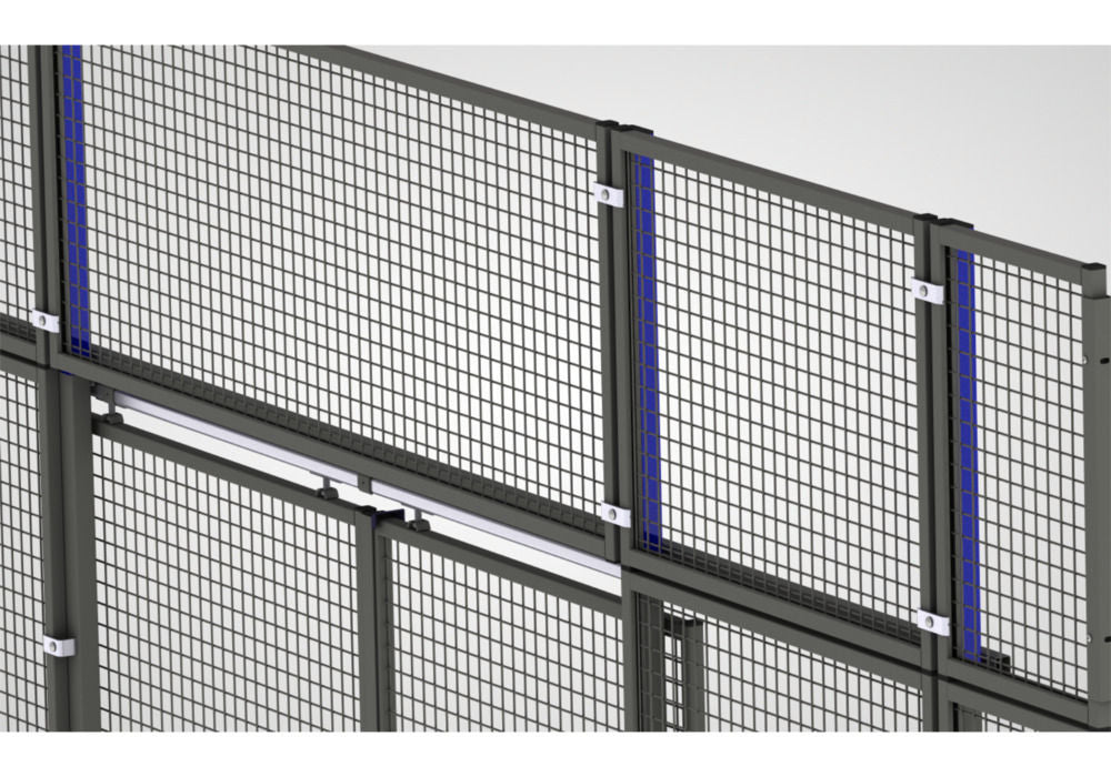 Sistem Pregradnih Zidova 9200 Srednji Nastavni Stub 750 mm Ultramarin Plava TTS 285242W
