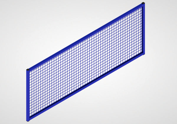 Sistem Pregradnih Zidova 9200 Nadgradni Element za Klizna Vrata Širina 2000 mm Ultramarin Plava TTS 285235W