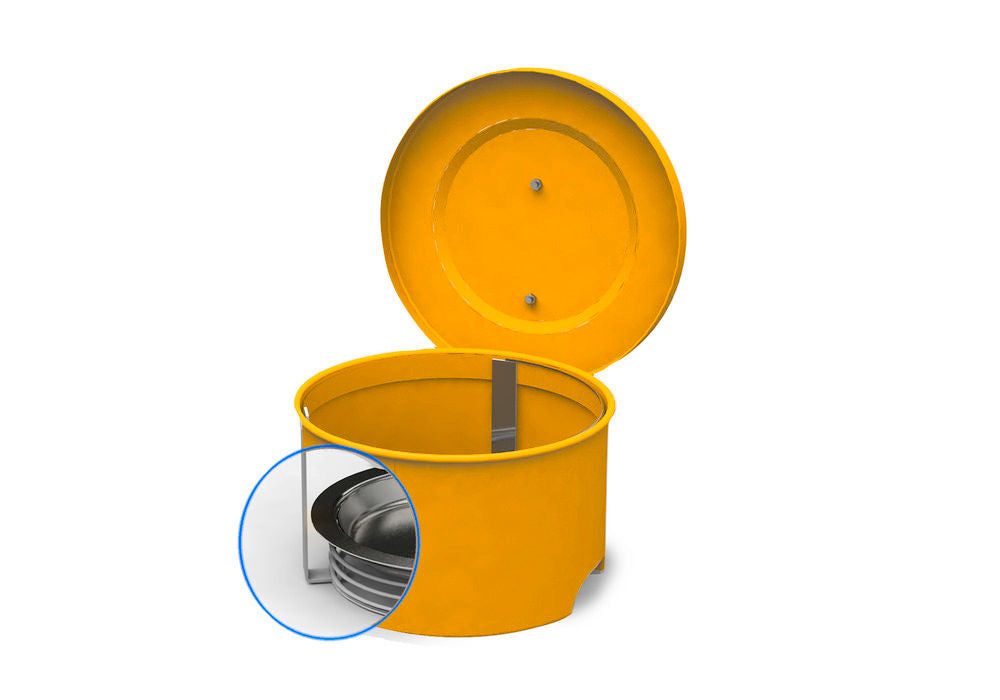 FALCON čistač sitnih delova od čelika lakiran sa potapajućim sitom 4 l 255 x 264 x 152 mm 282405W
