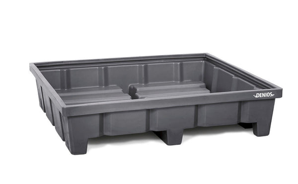 Denios Plastična Regalna Posuda za Podmetanje 1390x1315x315mm Siva
