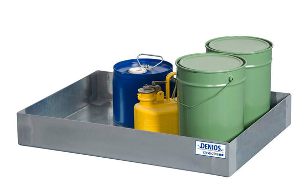 Kleingebindewanne Classic-Line Čelična Pocinkovana 40L 600x800x120 DENIOS