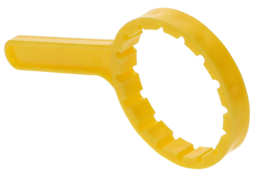 Plastični Prstenasti Ključ za Otvaranje Zavrtnih Poklopaca DIN70, Pakovanje 3 Komada DENIOS 188645W