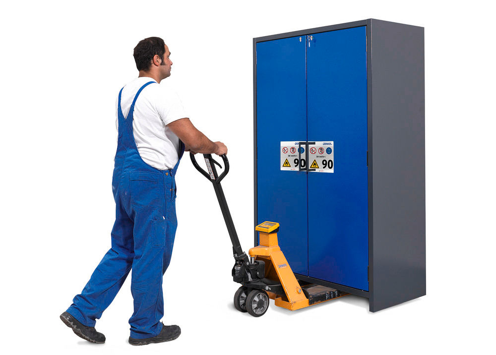 asecos Čelik SmartStore-Core Orman za Opasne Materije 330658W 4 Police Siva