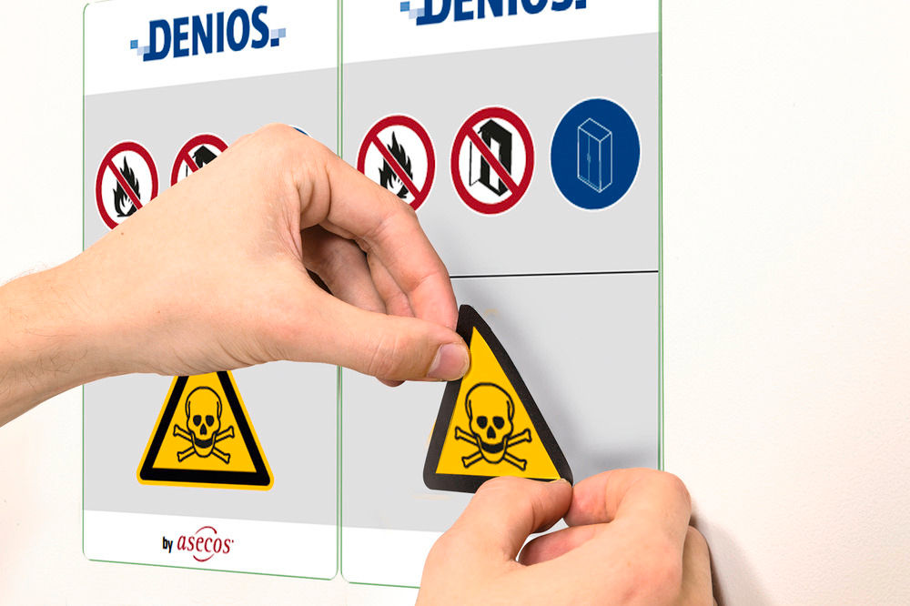 Denios Čelik Kombinacioni Ormar Quadro 63-6 3 Police Antracit/Bela