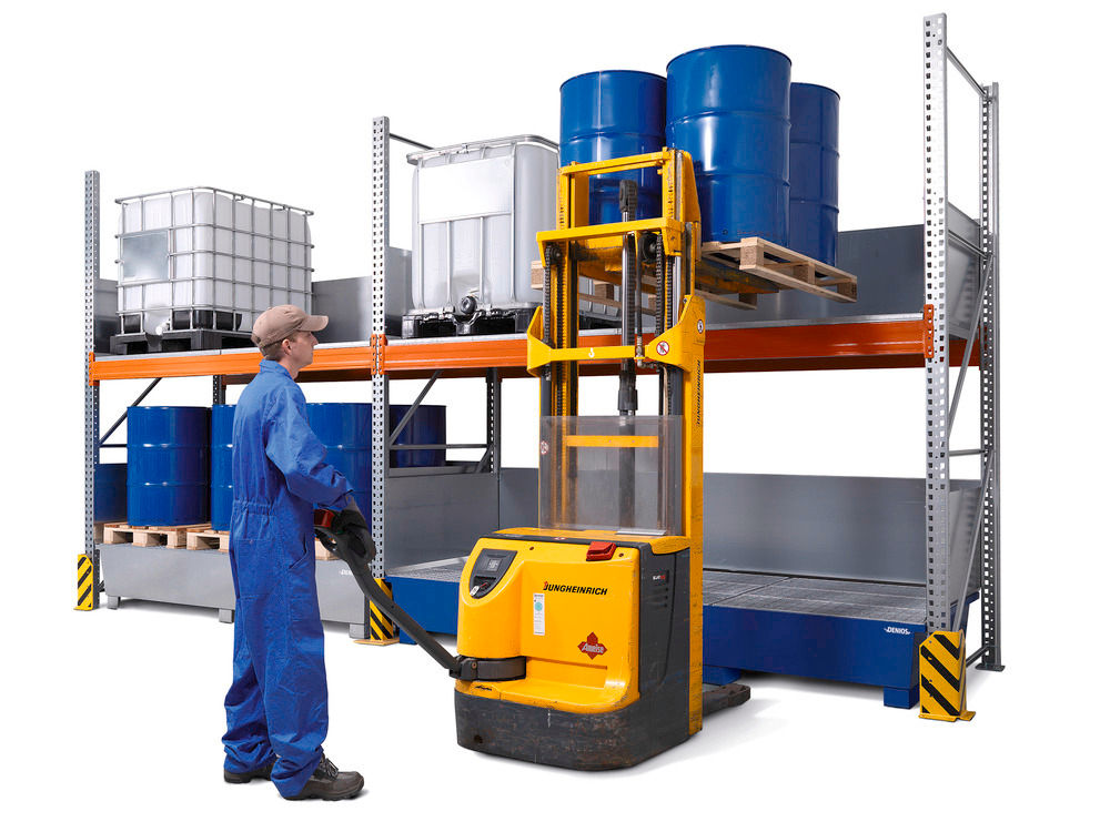 Regal Za Opasne Materije DENIOS 199729W Osnovno Polje 2 Lagerebena 3500x1300x3300mm