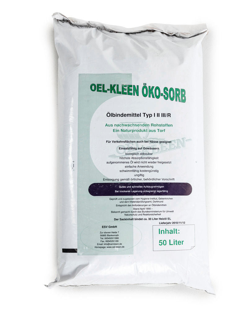 Oel-Kleen Öko-Sorb Granulat Za Upijanje Ulja 50L Braon