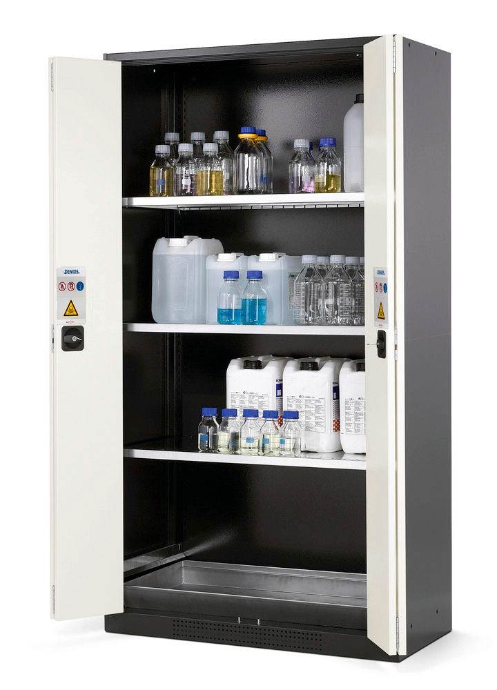 Orman Za Hemikalije Asecos CS-103F Antracit Bela 1055x520x1950mm 3 Police