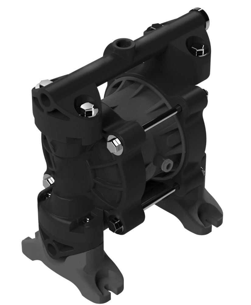 Pneumatska Membranska Pumpa Sa Dvostrukom Membranom 1/4" Od PVDF/FPM Lutz