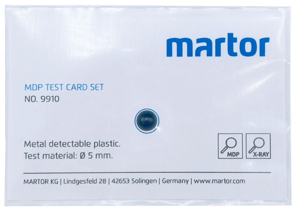 MDP Prüfkartenset Za Metalldetektore 5 Komada MARTOR