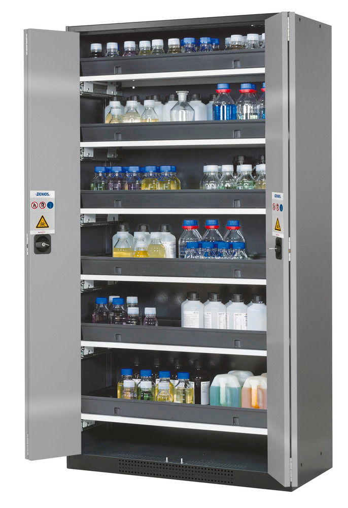 Orman Za Hemikalije Systema-T CS-106F Antracit Srebrna Vrata 6 Fioka 10