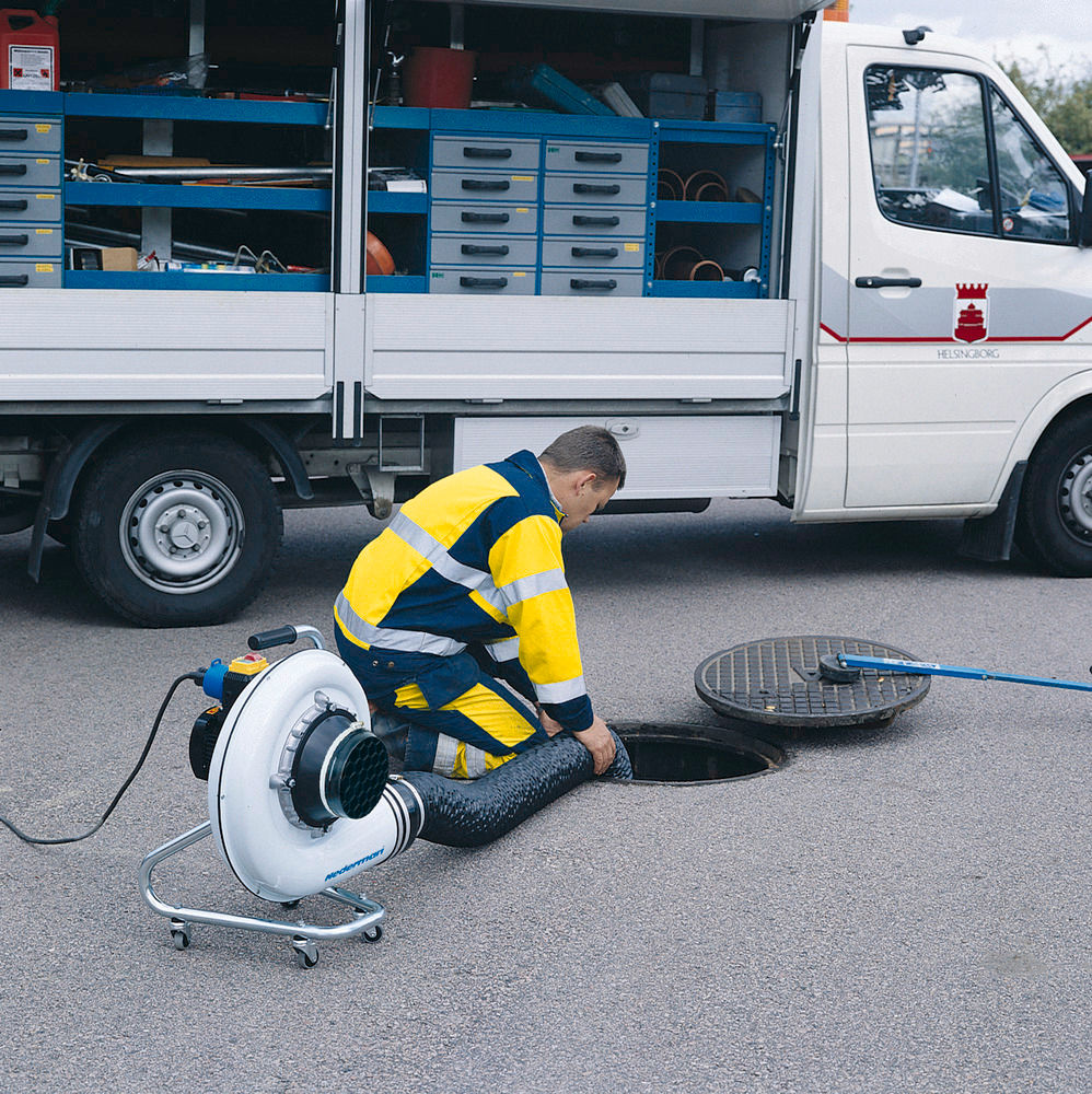Mobilni Usisni Ventilator Za Dim I Prašinu DENIOS 230 V 750 W