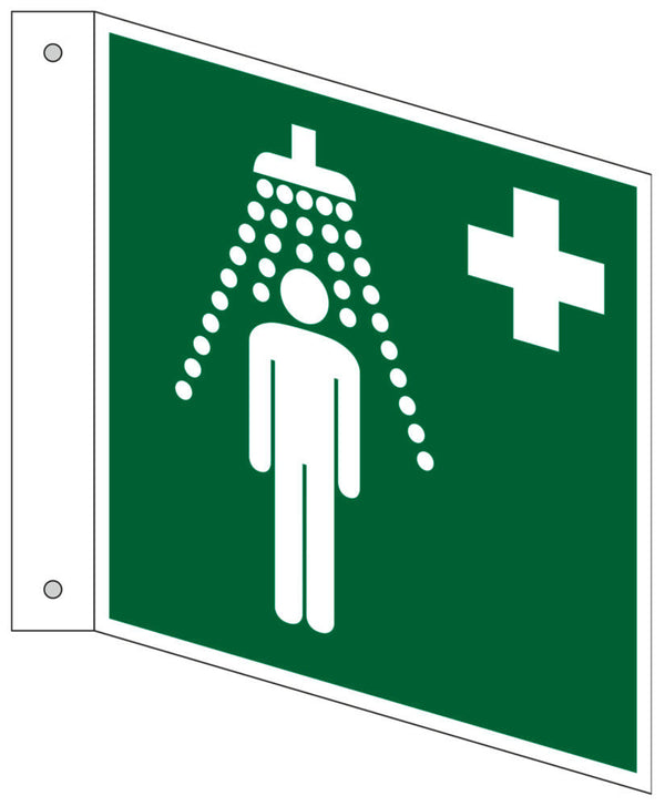 DENIOS Zastavni Znak Sigurnosni Tuš ISO 7010 290446W