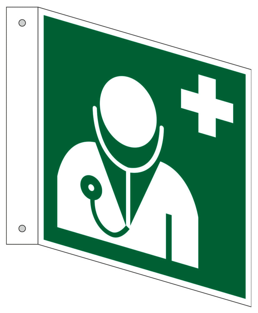 DENIOS Znak Lekar ISO 7010 290429W