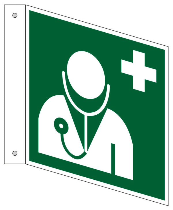 DENIOS Znak Lekar ISO 7010 290429W