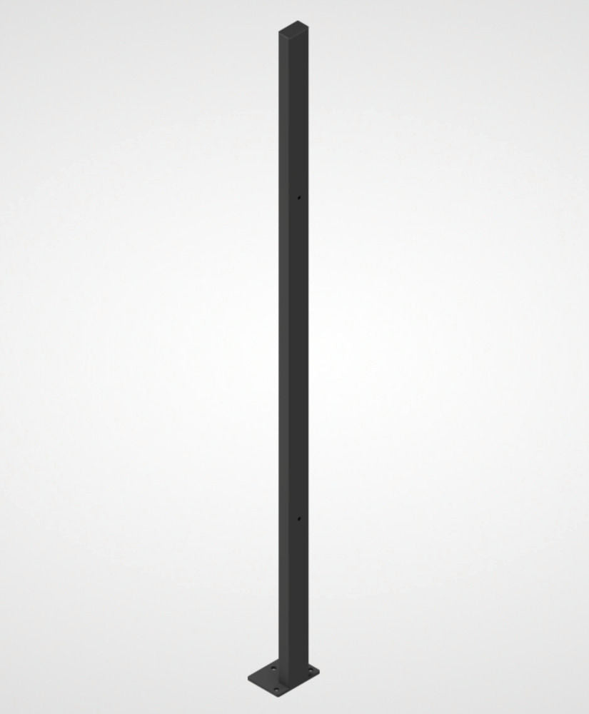 Srednji Stub Zaštitnog Sistema za Mašine 70 x 40 x 2000 mm Crni DENIOS 129341W