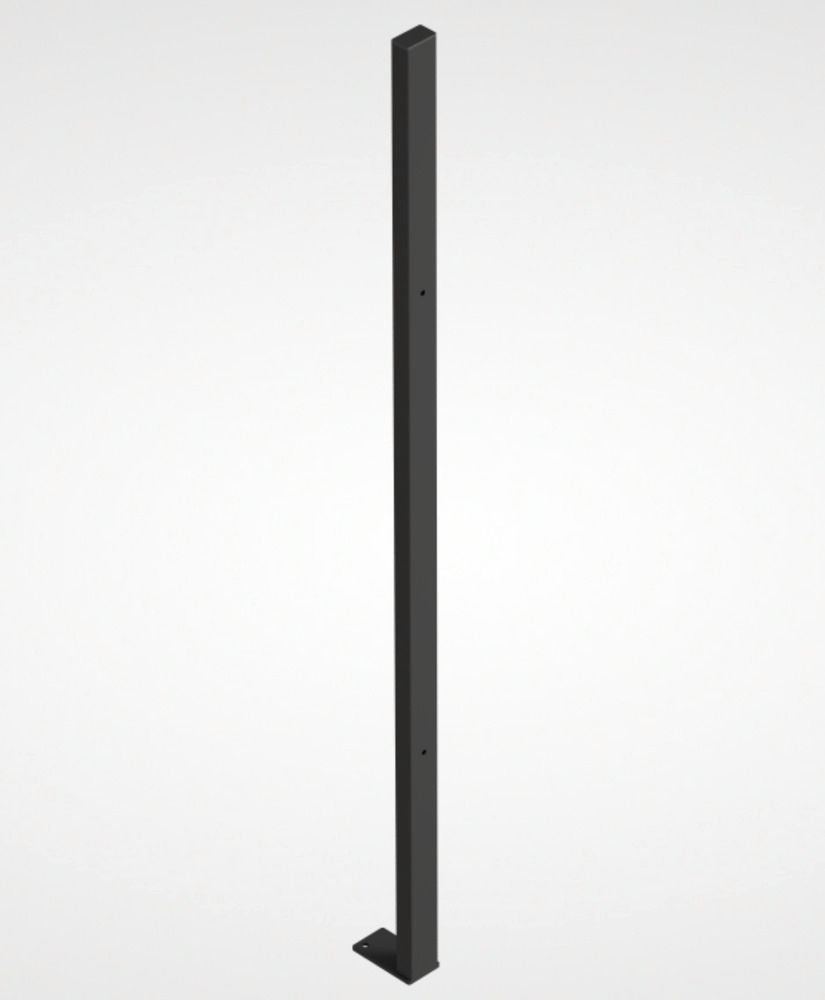 Maschinenschutzsystem Završni Stub 70 x 40 x 2000 mm Crni DENIOS 129340W