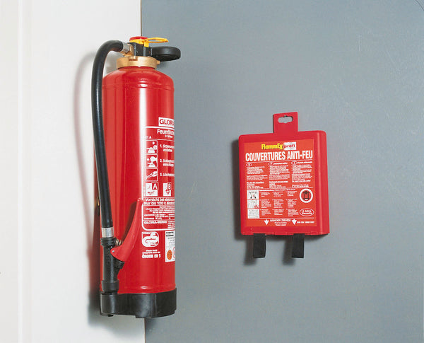 Protivpožarna Ćebad NoFire 1200 x 1800 mm Od Staklenih Vlakana U Zidnoj Kutiji