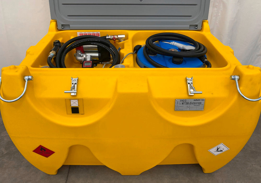 Mobilna Kombi Stanica za Dizel i AdBlue 900 + 100 Litara sa Pumpom 12 V Emiliana 294220W