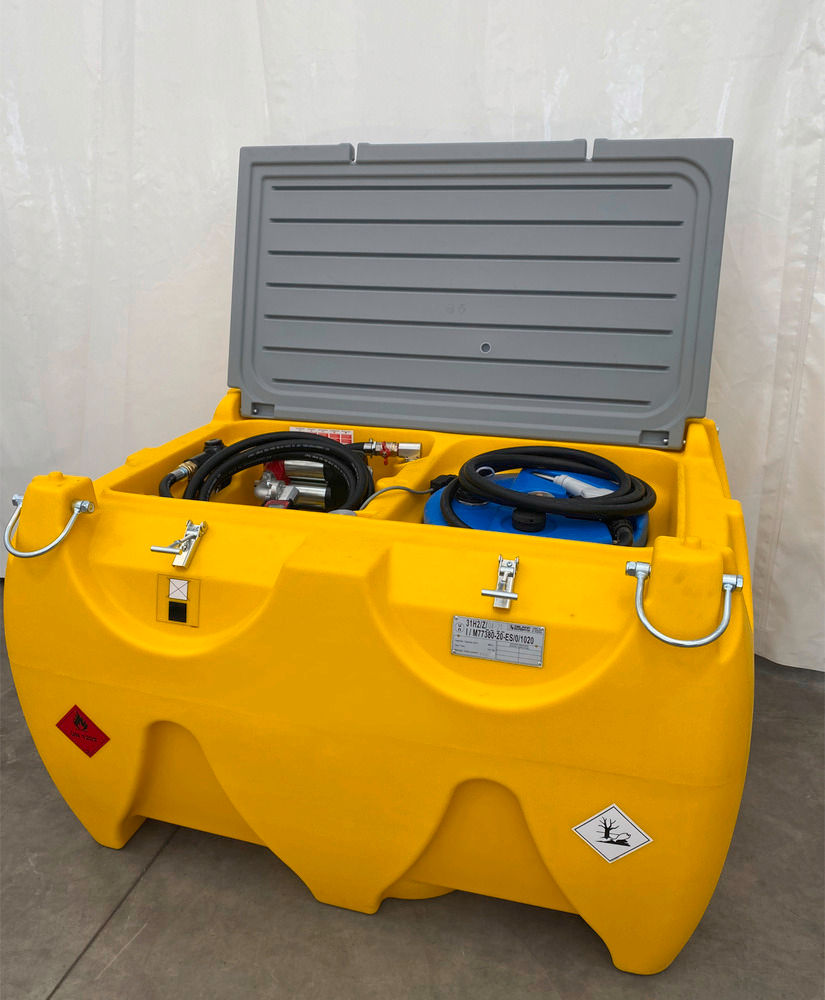 Mobilna Kombi Stanica za Dizel i AdBlue 900 + 100 Litara sa Pumpom 12 V Emiliana 294220W