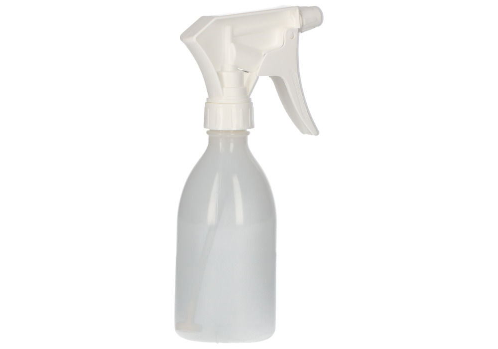 LDPE Boca sa Raspršivačem sa Ručnom Pumpom Prozirna 250 ml Pakovanje od 10 Komada DENIOS 281808W