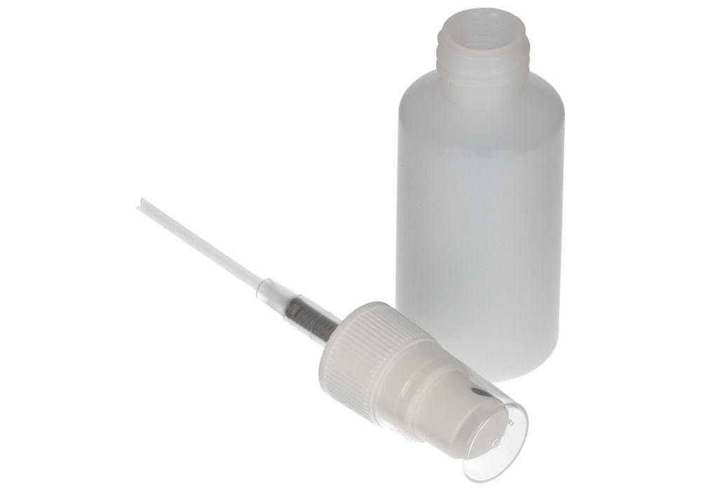 DENIOS HDPE Sprej Boca sa Pump Raspršivačem od PP Prozirna 50 ml Pakovanje od 10 Komada