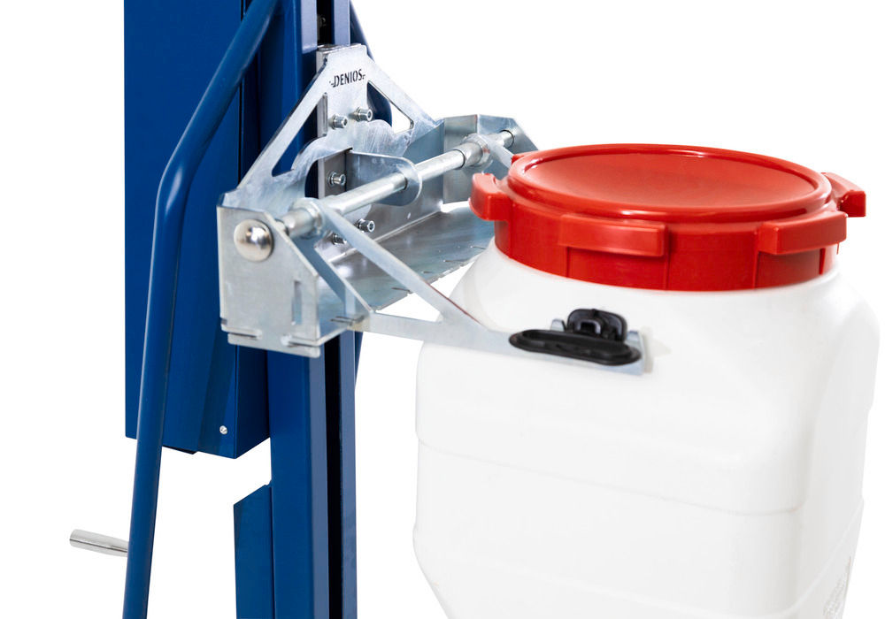 Denios Ergonomski Dizač Bureta 100 Kg Plavi