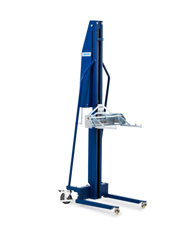 Denios Ergonomski Dizač Bureta 100 Kg Plavi