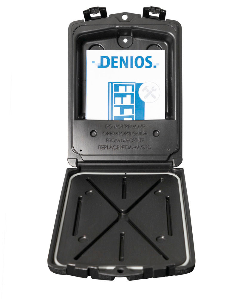 Dokument Kutija od Polietilena (PE) za A5 Dokumente Crna DENIOS 303315W 195 x 45 x 295 mm