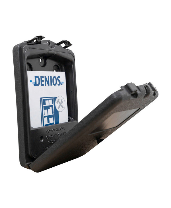 Dokument Kutija od Polietilena (PE) za A5 Dokumente Crna DENIOS 303315W 195 x 45 x 295 mm