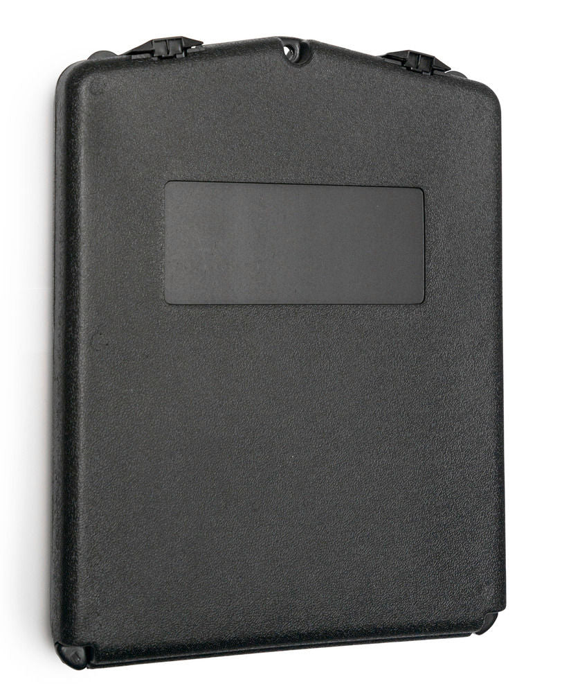 Dokumentenbox od Plastike (PE) sa Prednjim Otvorom za A4 Dokumente DENIOS 303314W 280 x 55 x 365 mm Crna